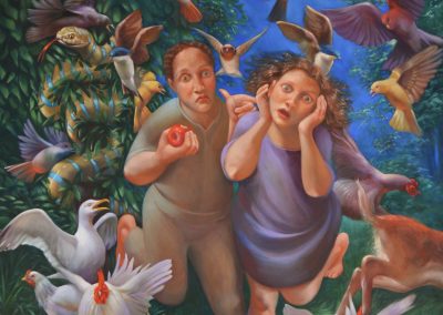 The Expulsion of Adam & Eve from the Garden of Eden