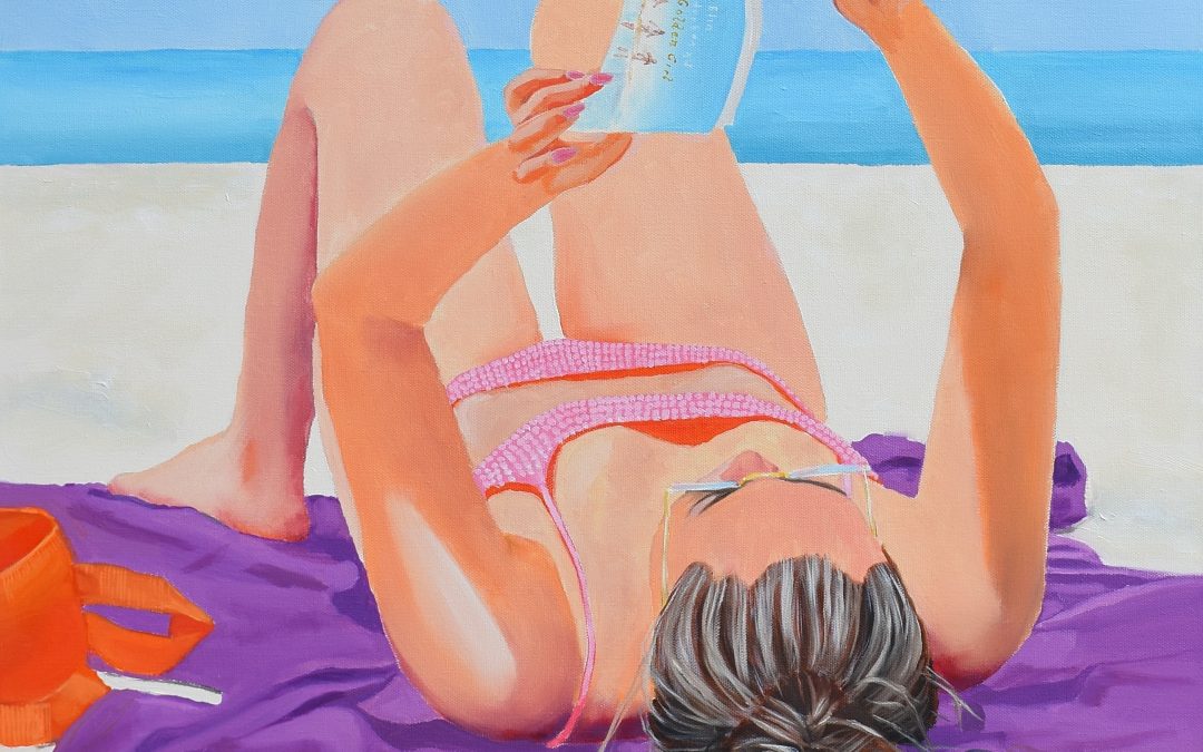 Endless Summer, Oil on canvas, 24″ x 24″ x 1.5″
